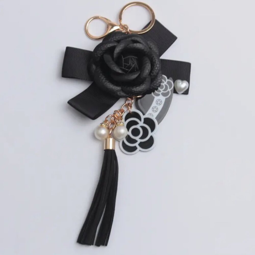 Camellia Bag Charm